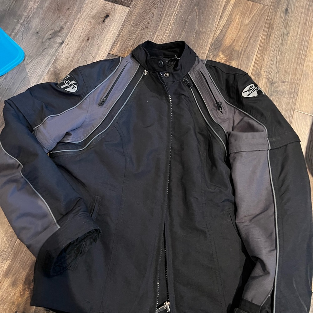Joe Rocket women’s Black and grey  Motorcycle Jacket
